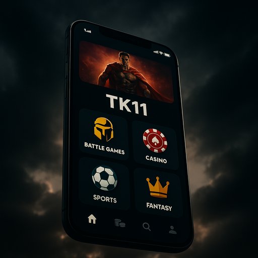 TK11 login screen on smartphone